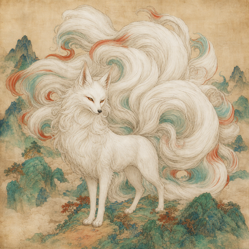 九尾狐概念圖